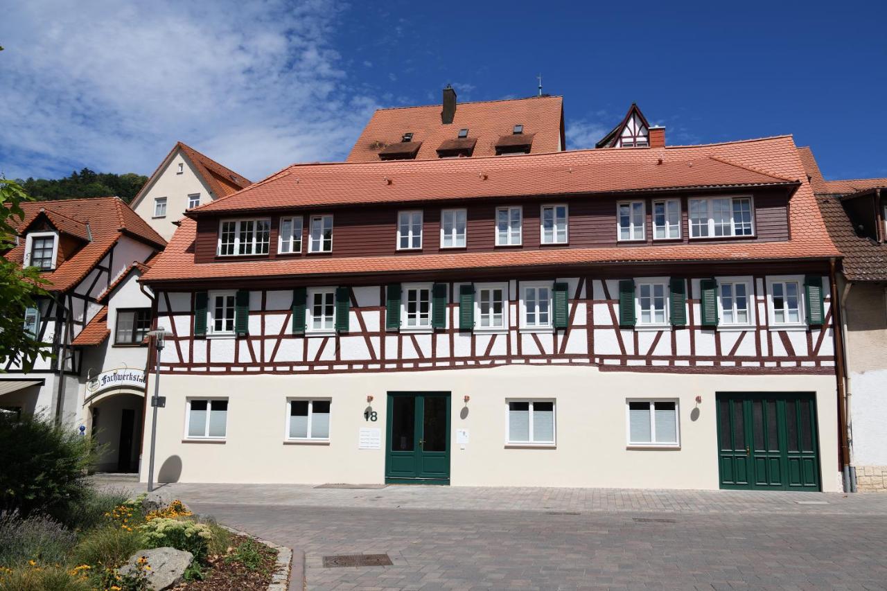 Das Schiefe Haus Wohnung Starkenburg Heppenheim  ภายนอก รูปภาพ